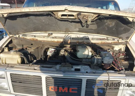 1986 GMC Rally Wagon G3500 z USA, uszkodzony, nr VIN 2G0GG35J3G4522841